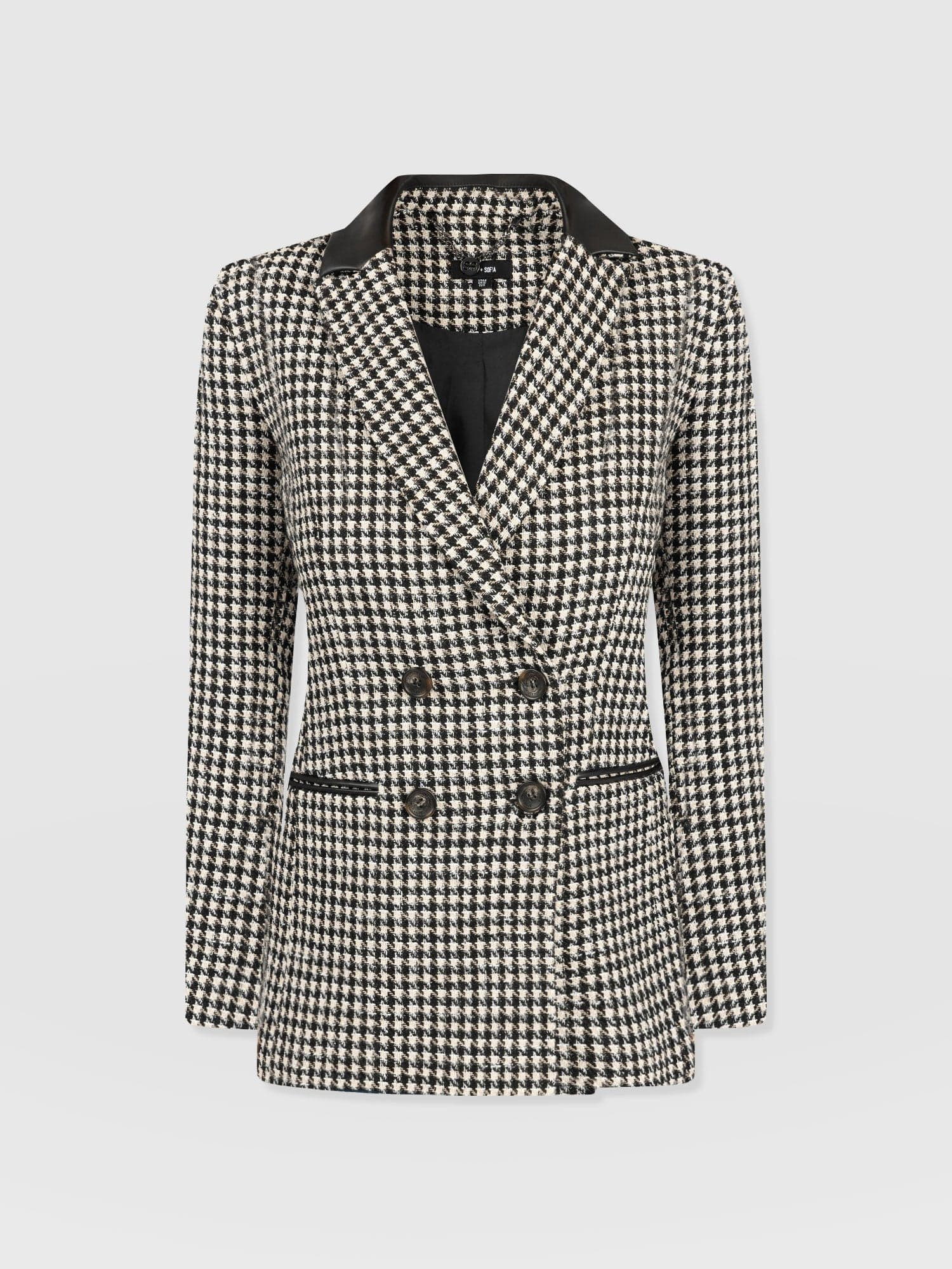 Cambridge Blazer - Houndstooth | Saint + Sofia