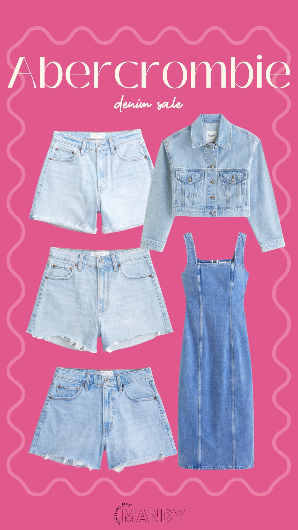 Abercrombie’s Semi Annual Denim Sale starts today! Code DENIMAF stacks!  

Abercrombie demim - Abercrombie fashion - denim AF - denim finds - jean shorts - denim dress - jean jacket - fall fashion 

#LTKxAF #LTKSeasonal #LTKSaleAlert