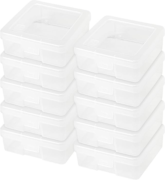 IRIS USA Small Modular Supply Case, 10 Pack, Clear 585170 | Amazon (US)