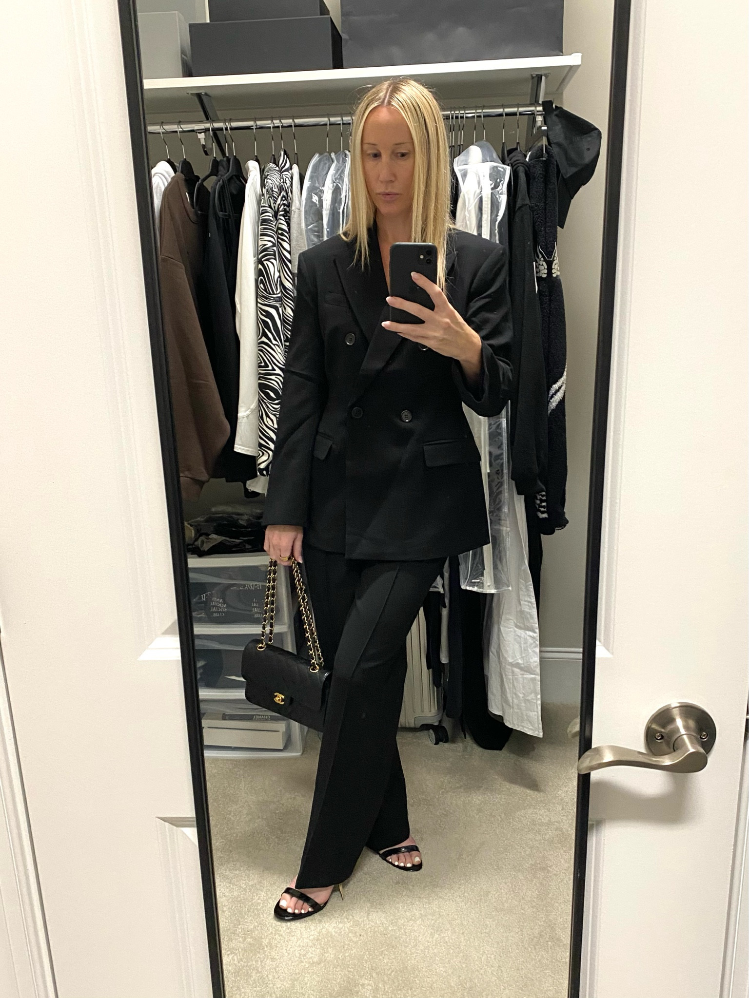 Women’s workwear. Work suit. Sized down to XS in blazer and tts in pants size 4. 

#LTKStyleTip #LTKFindsUnder100 #LTKWorkwear