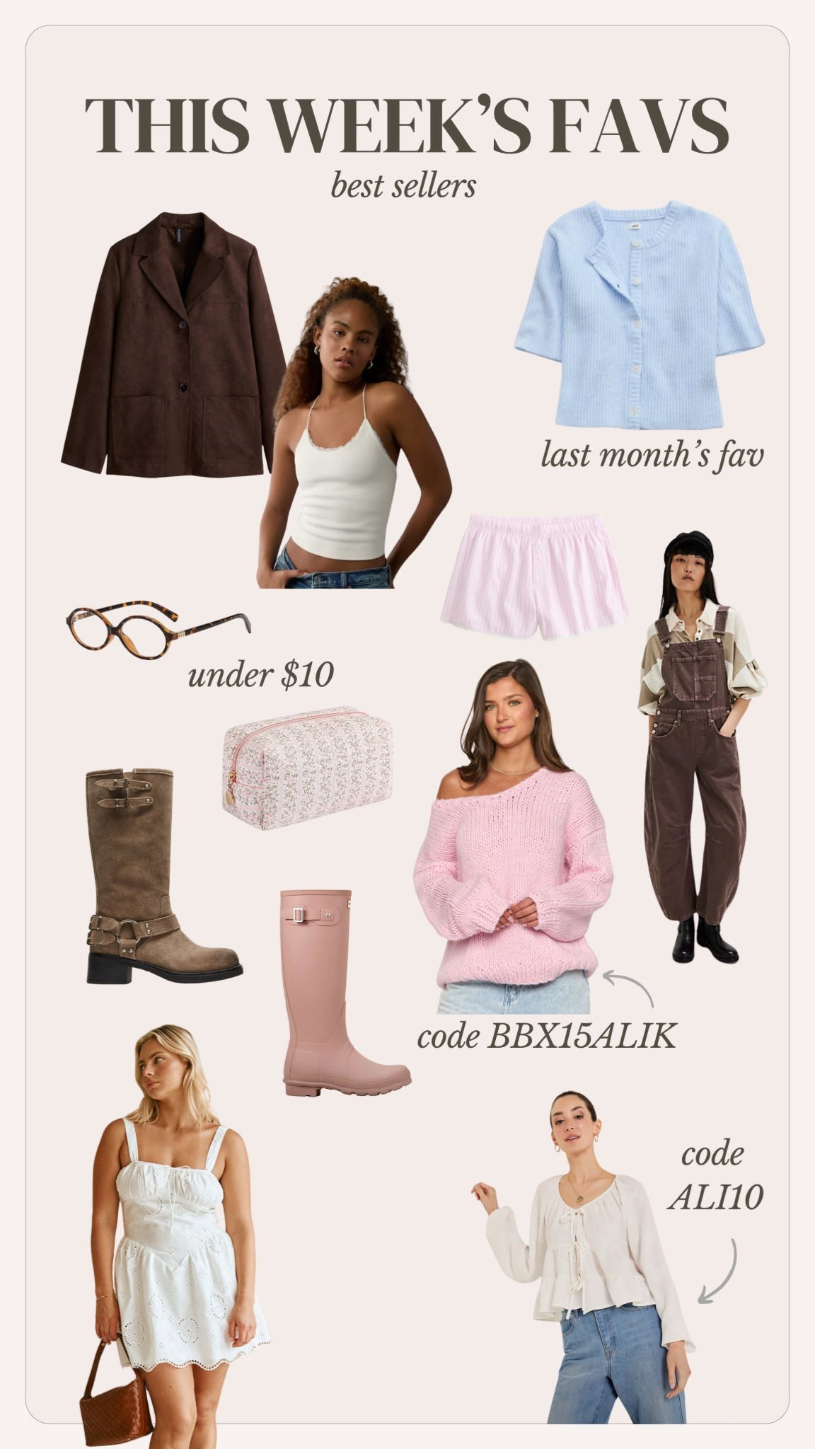 This week’s best sellers 

#LTKFindsUnder50 #LTKSpringSale #LTKStyleTip