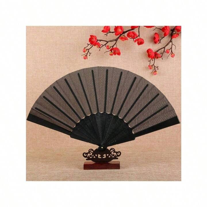 Color Cloth Decorated Fan, Suitable For Daily Wear, Festivals, Parties, And Cosplay Casual Solid ... | SHEIN