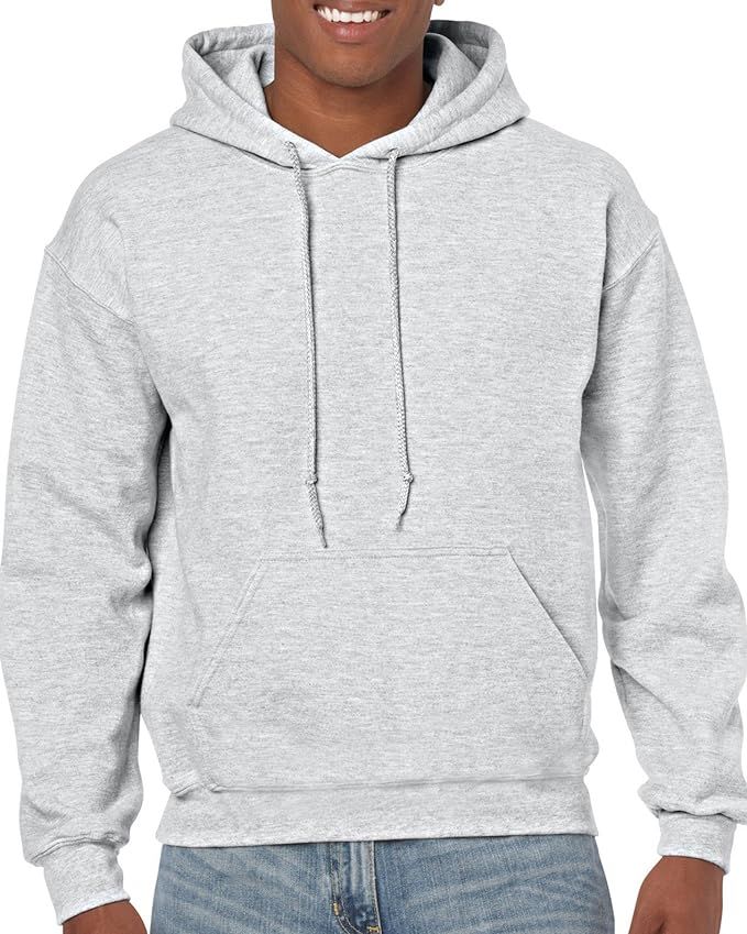 Gildan Blank Hoodie - Hooded Sweatshirt - Unisex Style 18500 Adult Pullover | Amazon (US)