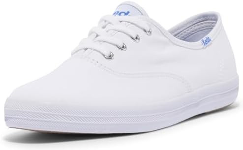 Amazon.com | Keds Women's Champion Original Canvas Lace-Up Sneaker, White, 7 M US | Fashion Sneak... | Amazon (US)