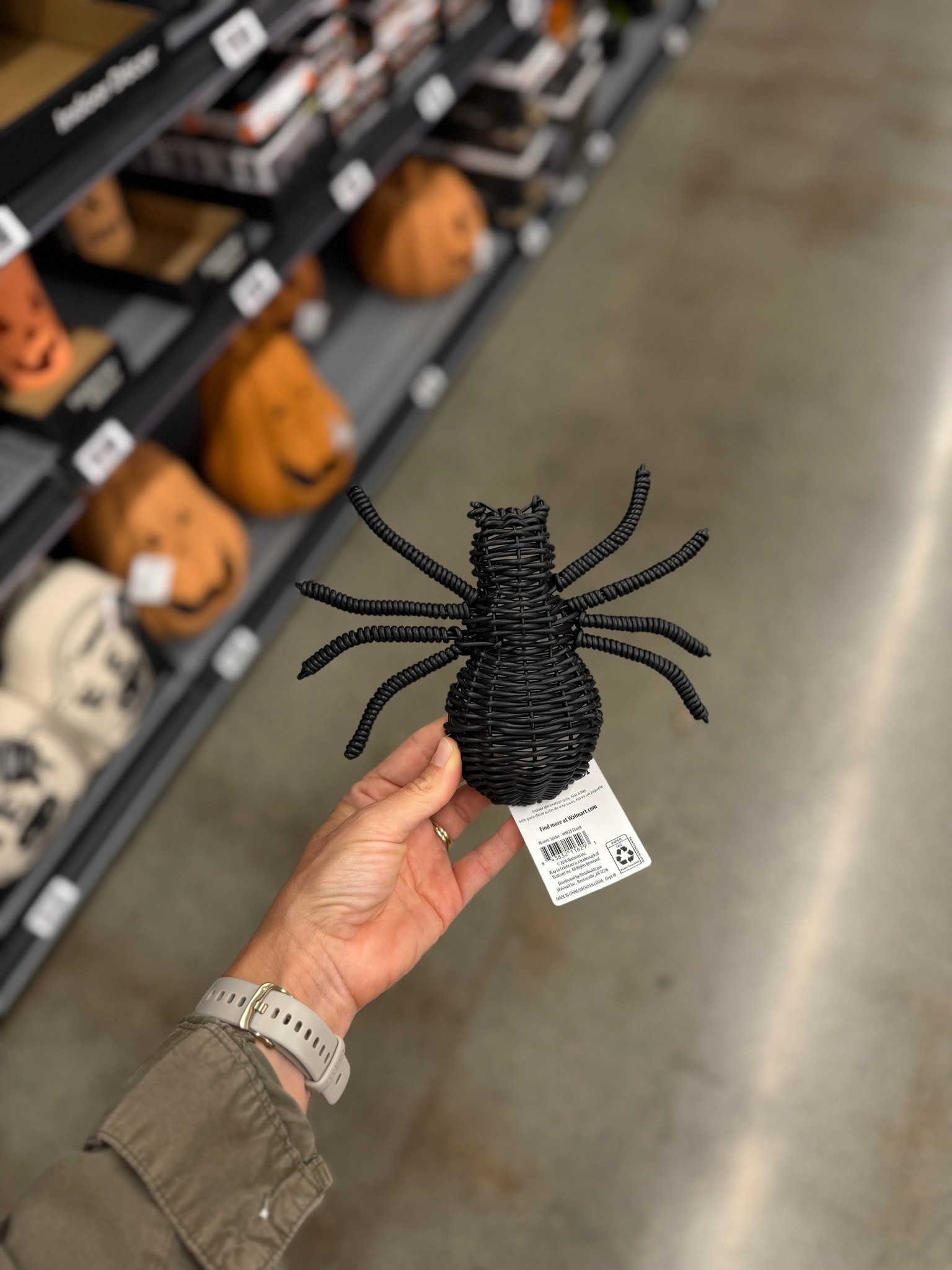 New wellness spider from Walmart! Under $10. These are way cuter in person. ￼

#LTKHome #LTKSeasonal