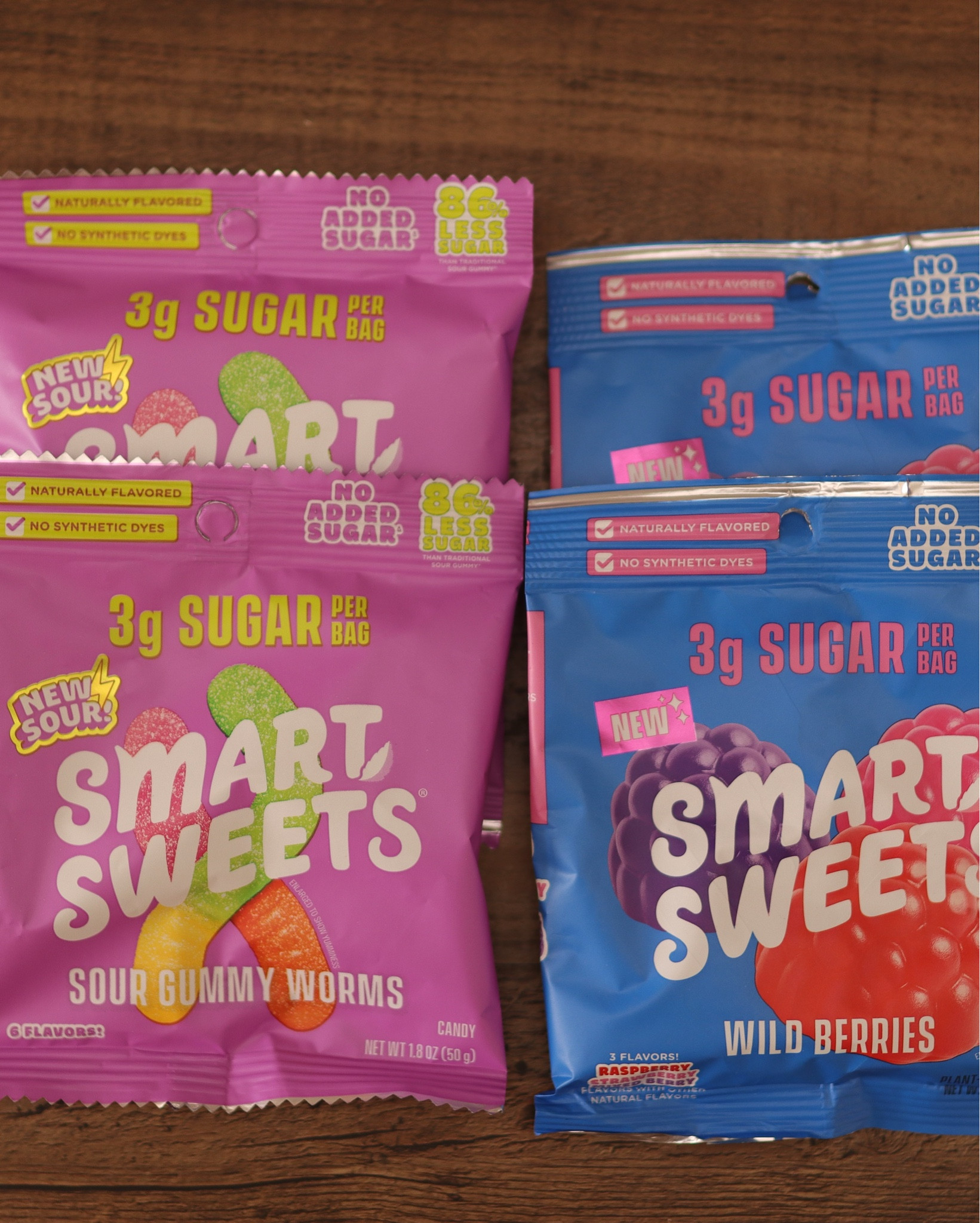 Satisfying my sweet tooth w/o the guilt because Smart Sweets actually taste good!