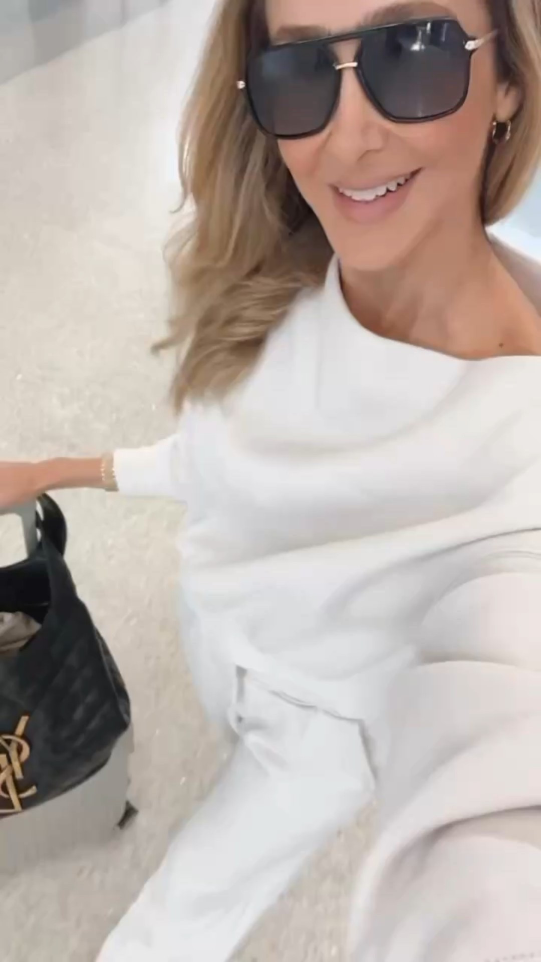 Comfortable & stylish airport / travel outfits that I love! Wearing a size small on all pieces , all run tts 
I am 5’9” for your reference 

#LTKShoeCrush #LTKOver40 #LTKTravel