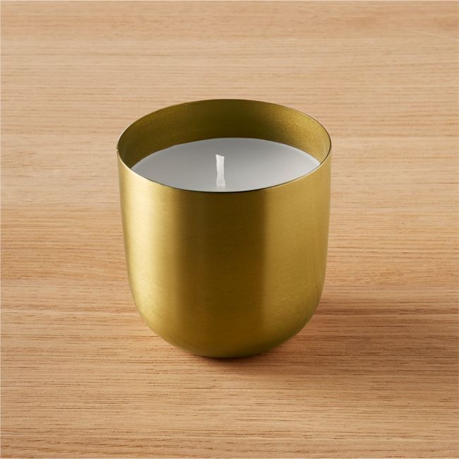 Brass Candle Bowl | CB2