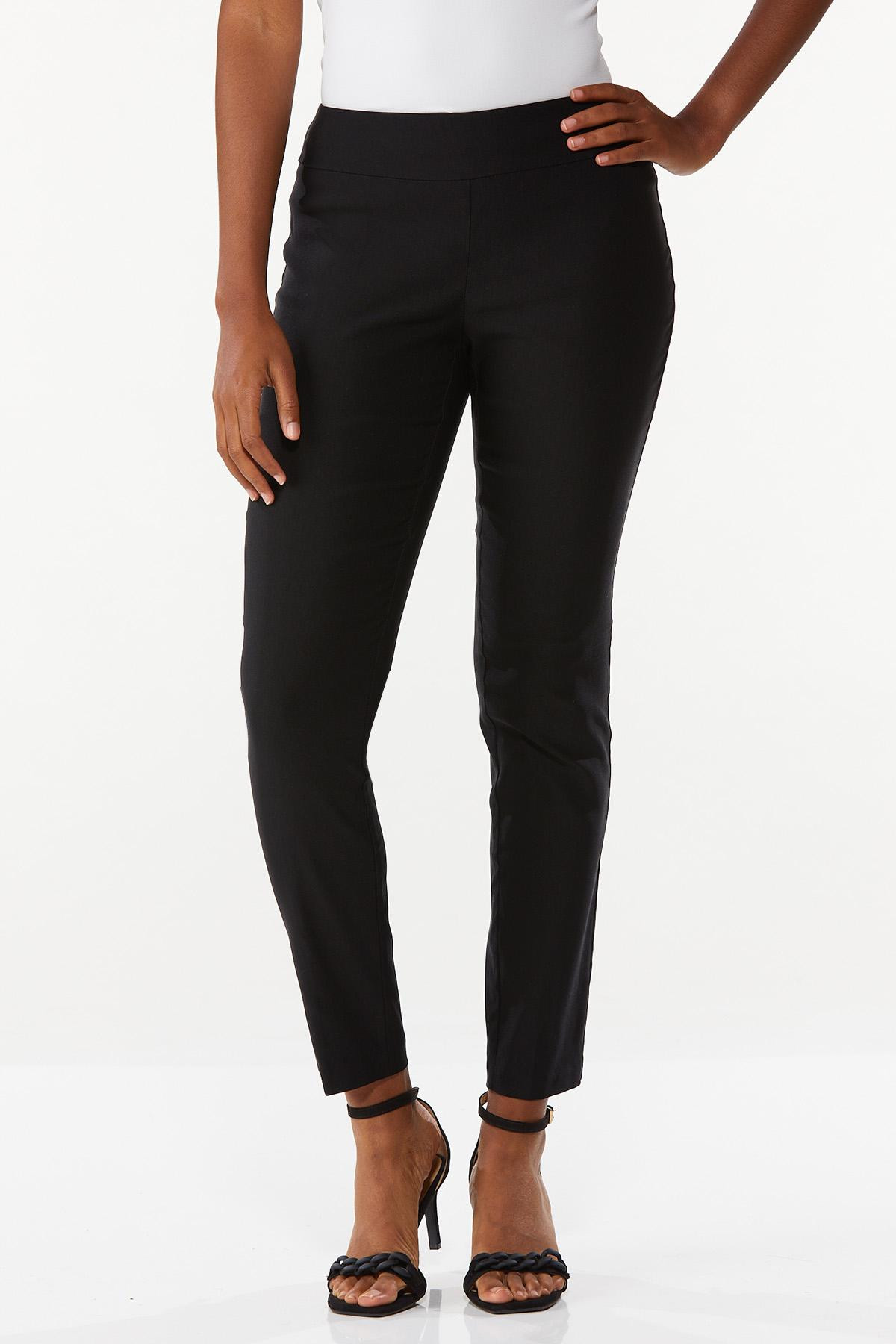 Slim Bengaline Pull On Pants | Cato Fashions