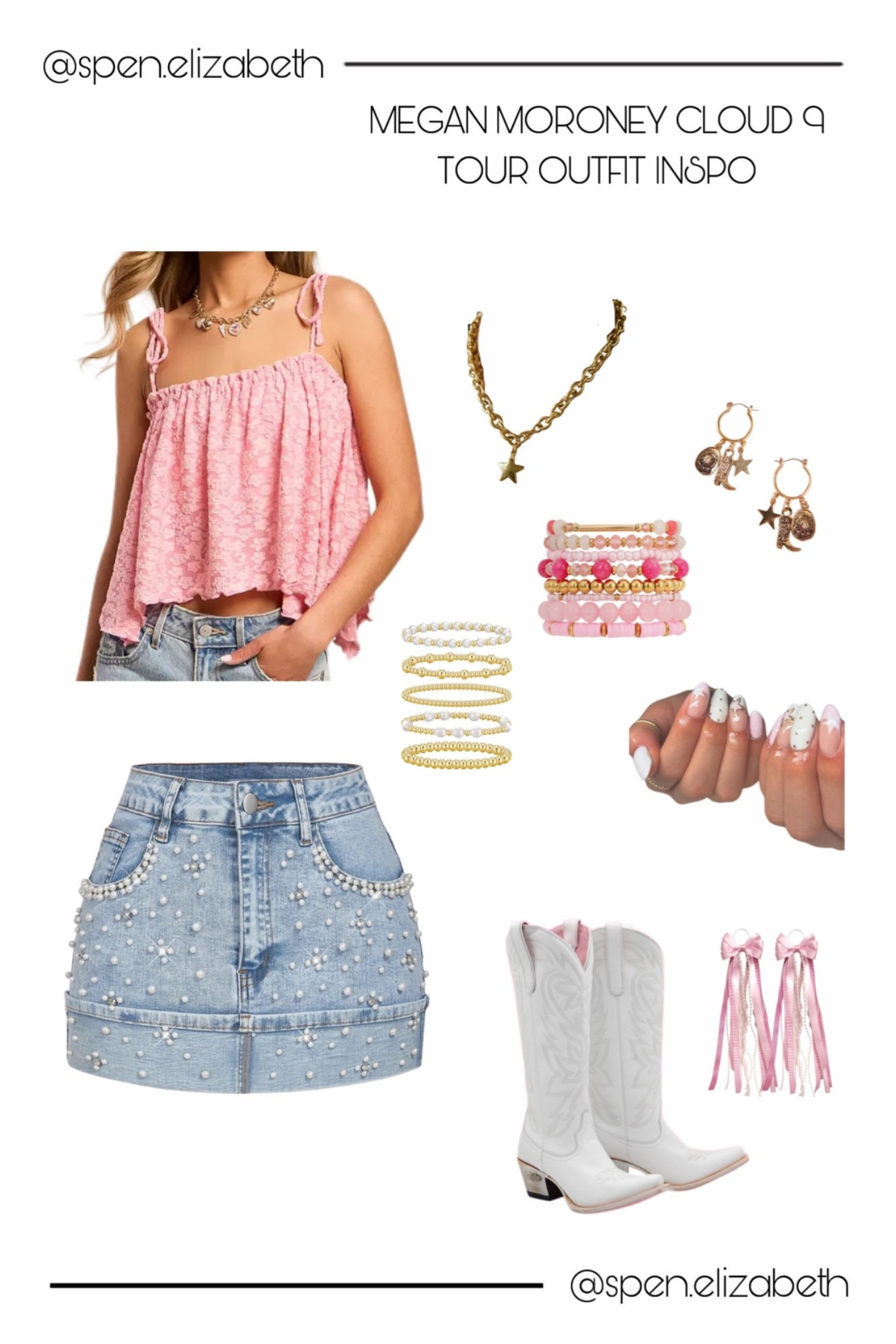 megan moroney cloud 9 tour concert outfit inspo!!