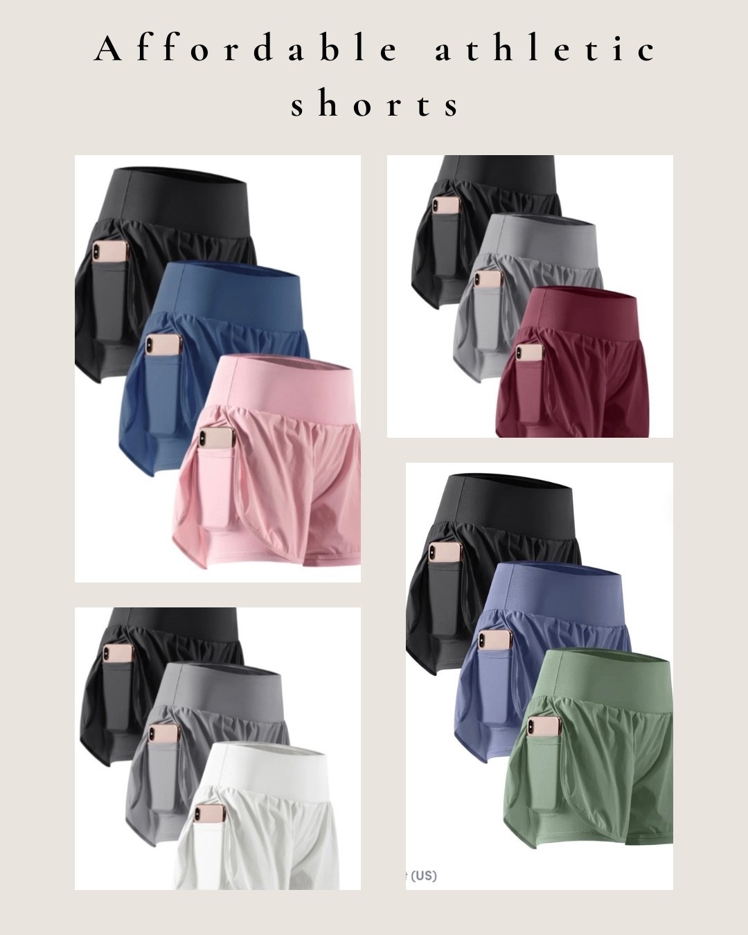 Walmart athletic shorts that are SO good and under budget lightweight, comfy, and come in so many color options. Perfect for workouts, errands, or lounging.

#LTKActive #LTKSaleAlert #LTKootd