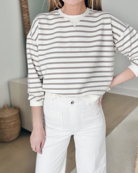 This sweater is a new piece in the spanx air essentials line. Love the material! Great for travel. Pants are also spanx. 

Code RACHELXSPANX will give you a discount.

#LTKSeasonal #LTKover40 #LTKtravel