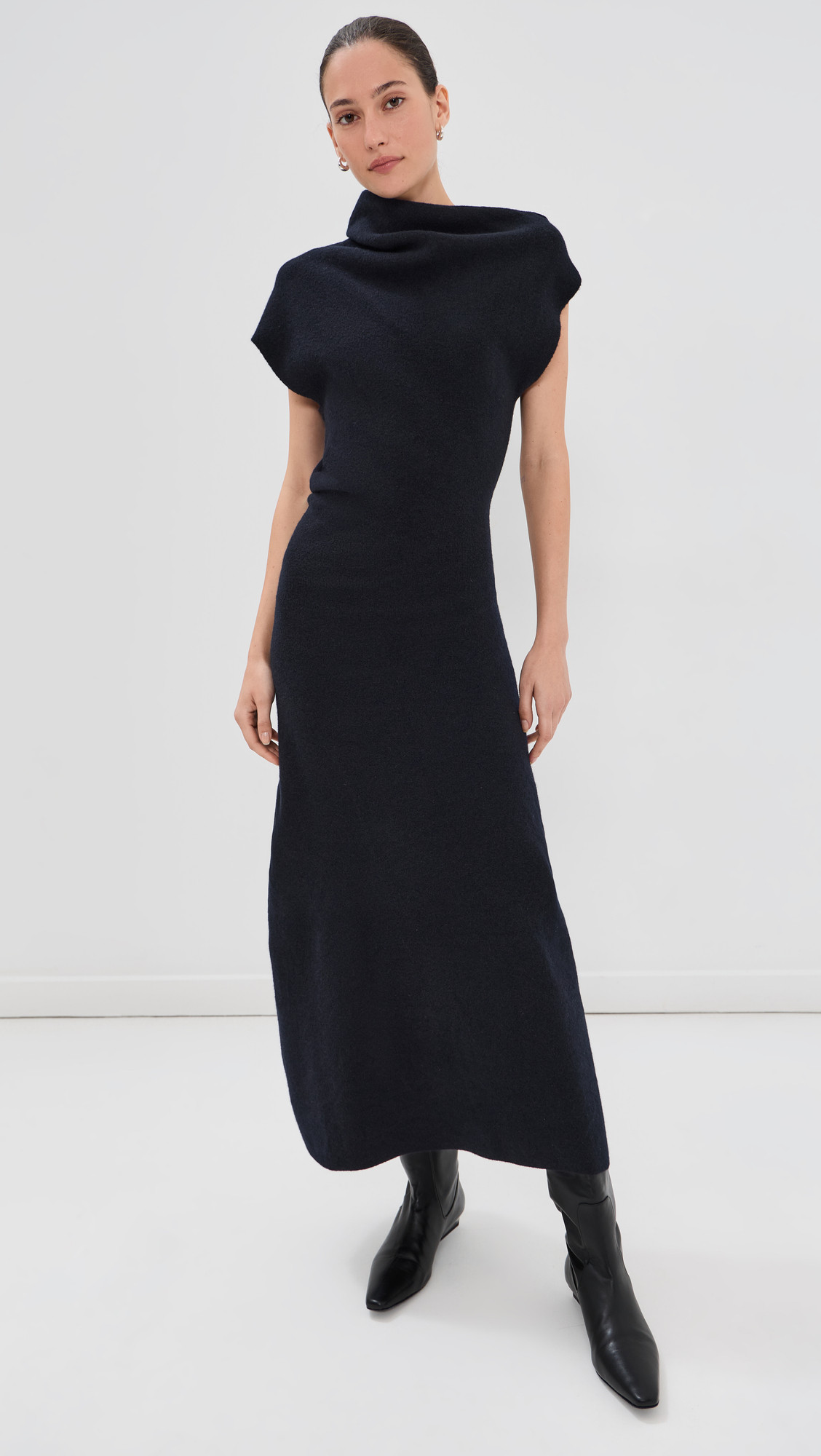 Lothea Dress - Navy Melange | Shopbop