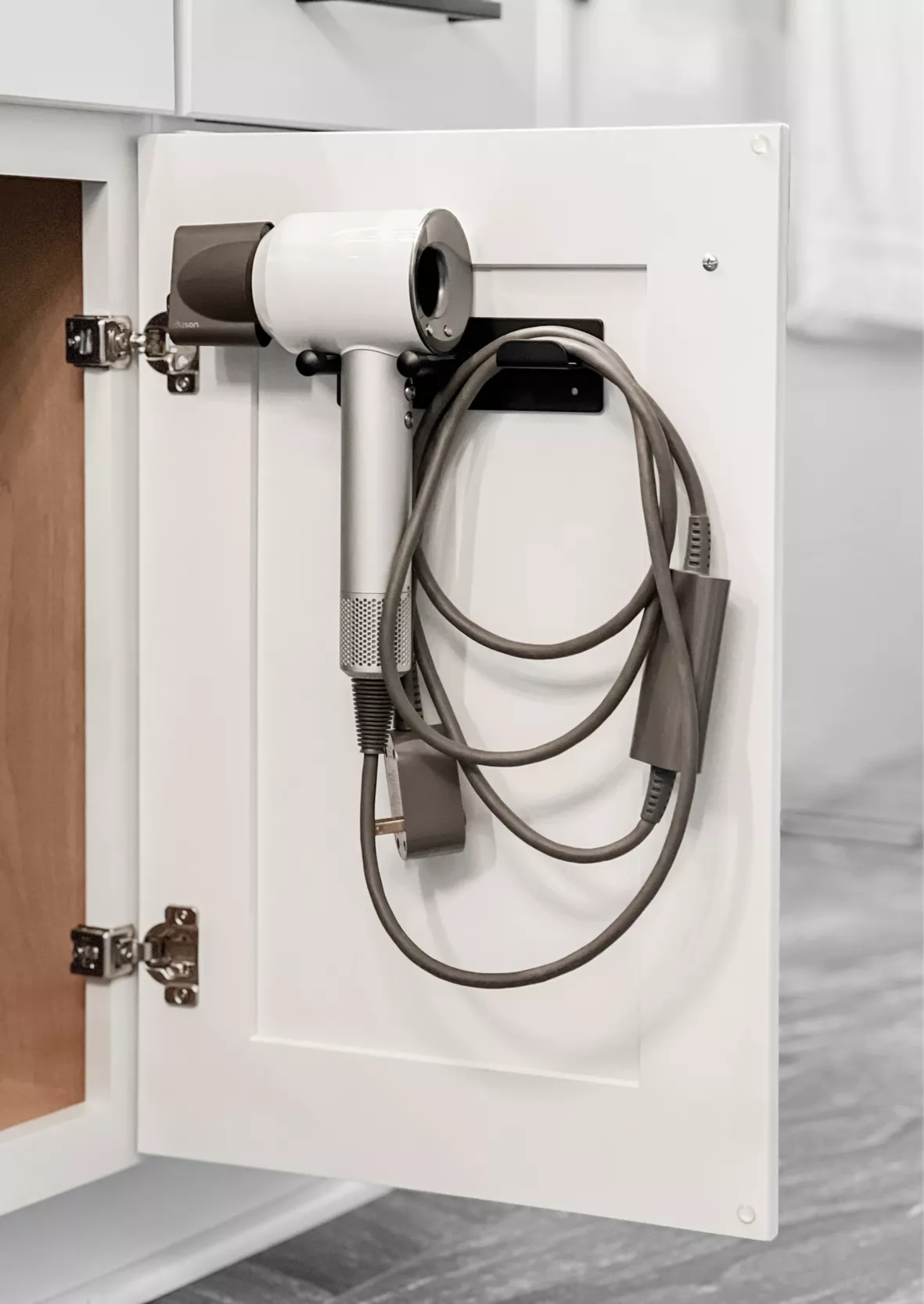 Wall Mounted Hair Dryer Holder-Blow Dryer Holder for Dyson