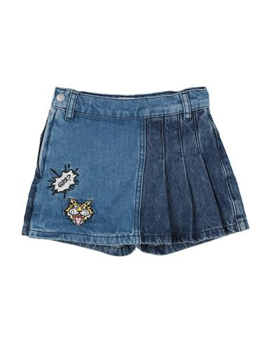 Kenzo Kids Kid Girl Denim shorts Blue Size 10 Cotton | YOOX (US)