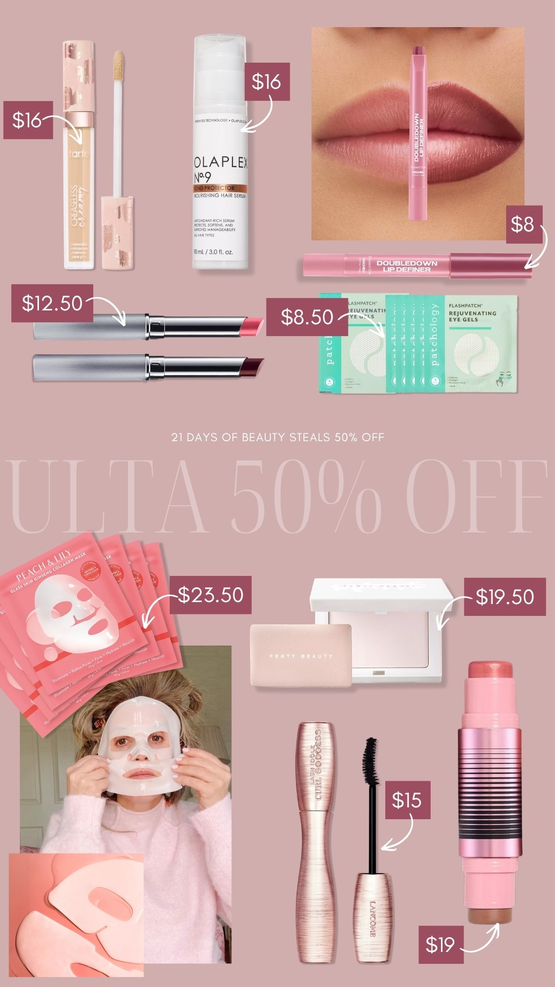 Ulta 21 Days of Beauty event is live! These products are all worth it! Products I’ve shared before and ALL 50% off for today only!

#LTKgrwm #LTKOver40 #LTKBeauty