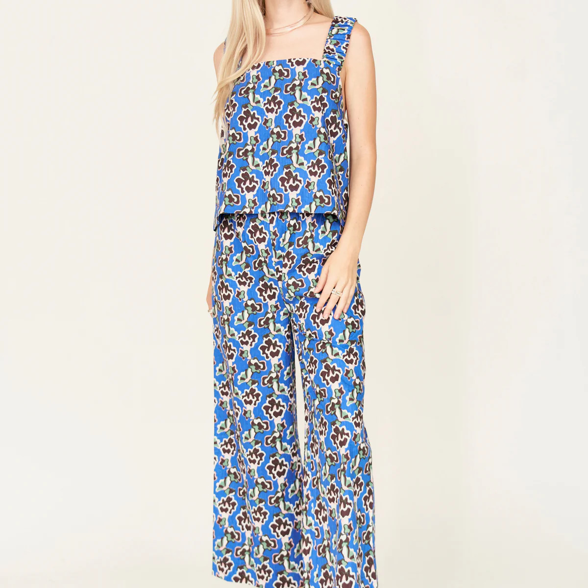 Boca Tank in Lapis Wildflower | MIRTH