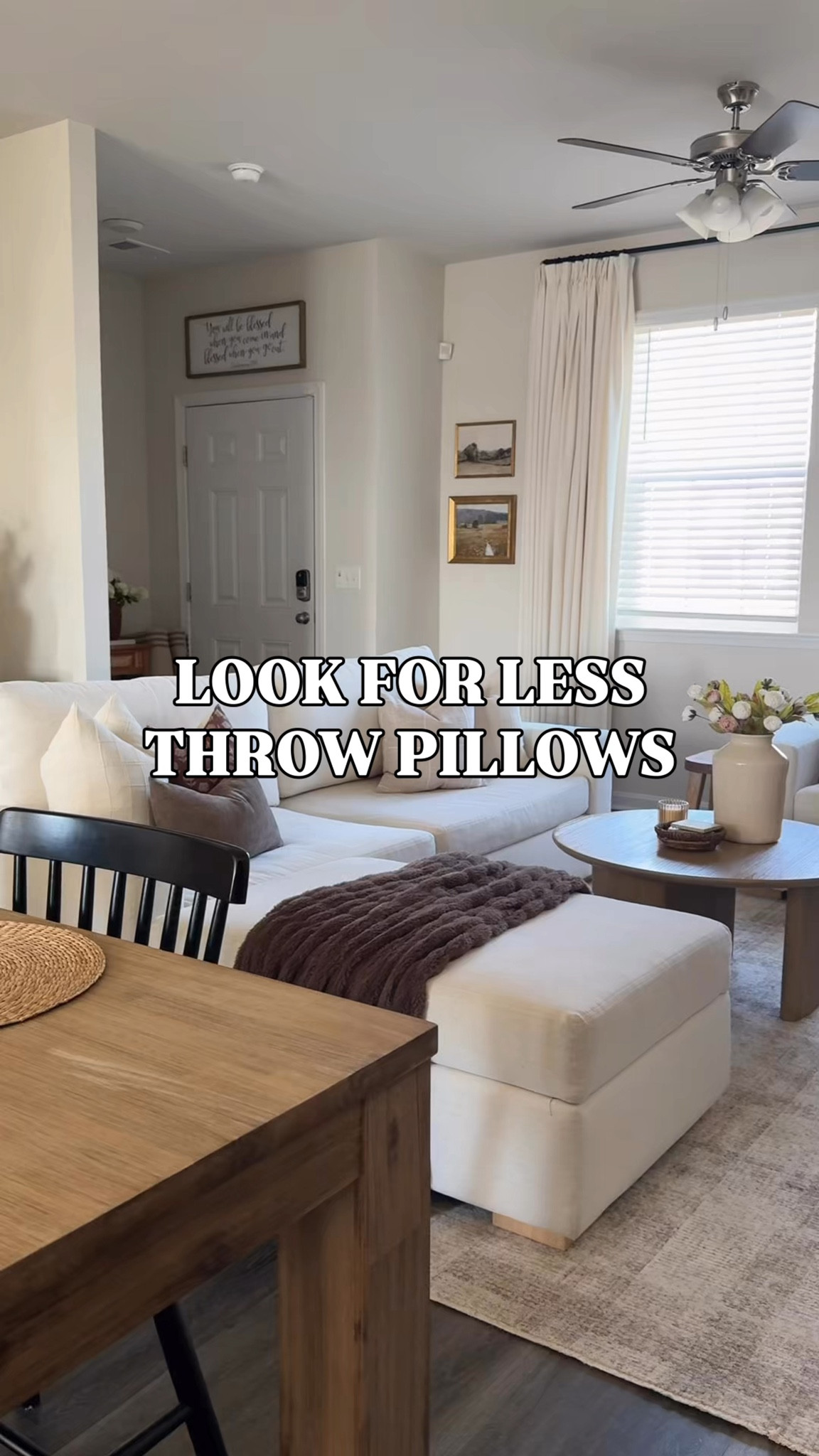 The easiest way to make your couch look more expensive without spending a fortune 🤎 These throw pillows are such a good designer look for less and add that cozy, layered feel I’m always after.

🏷️ affordable home decor | look for less | designer pillows | throw pillows | couch styling | living room decor | neutral home decor | cozy living room | affordable home finds

#LookForLess #HomeDecor #LivingRoomDecor #ThrowPillows #NeutralHome

#LTKHome #LTKSaleAlert