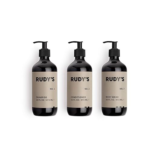 Rudy's Shower Essentials Bundle, 3 Count | Amazon (US)