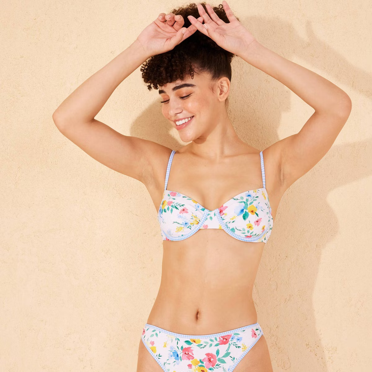 Women's Contrast Binding Underwire Bikini Top - Wild Fable™ | Target