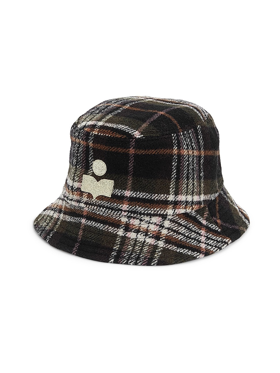Men's Haleyh Check Wool Bucket Hat - Size Medium | Saks Fifth Avenue