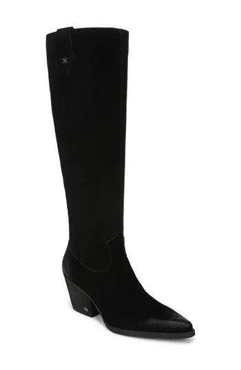 Sam Edelman Woods Knee High Boot in Black at Nordstrom Rack, Size 8 Regular Calf | Nordstrom Rack