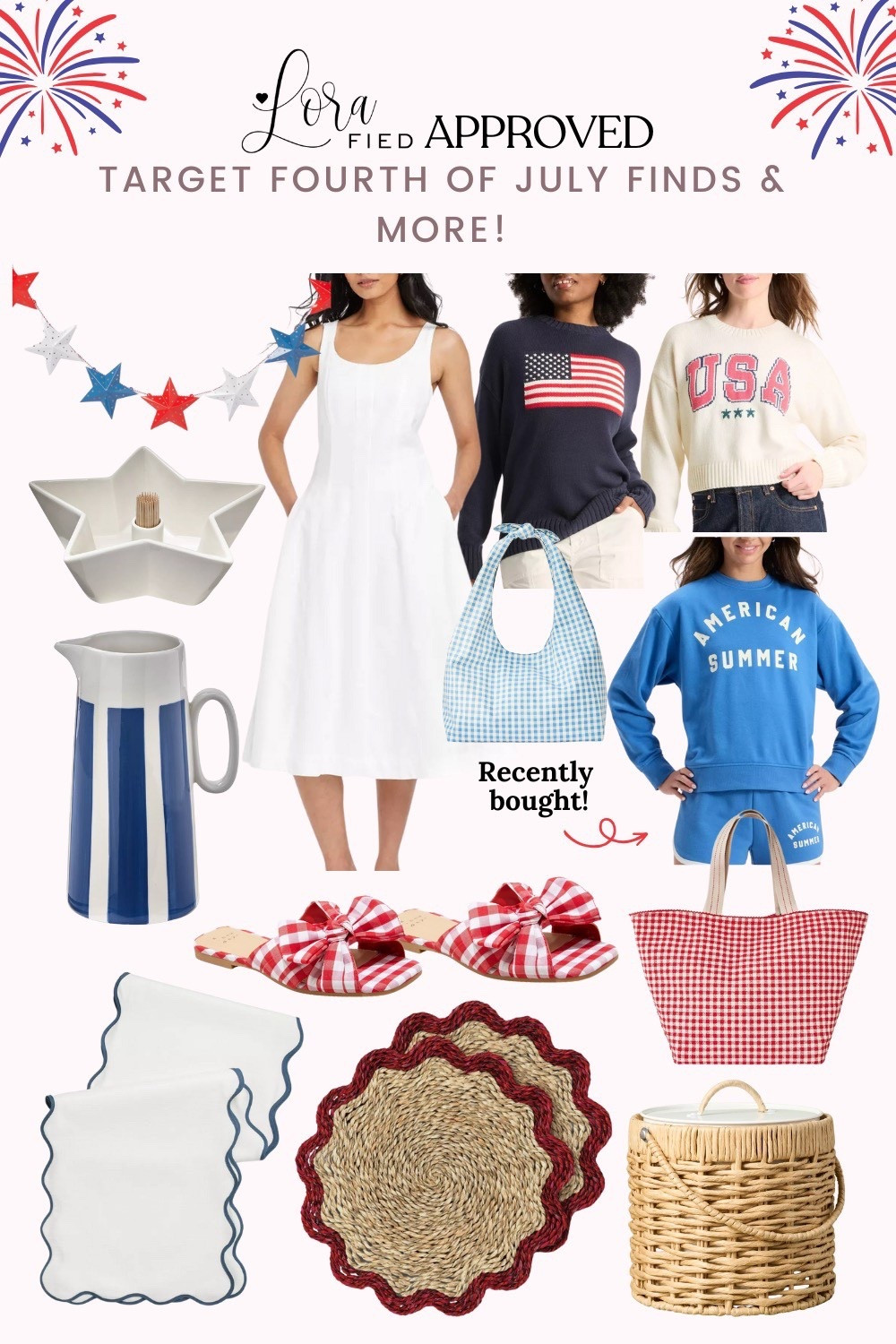 LORAfied Target Fourth of July Finds ❤️🤍💙

fourth of july, fourth of july decor, target fourth of july, fourth of july fashion, fourth of july outfit, target summer home 

#LTKHome #LTKStyleTip #LTKSummerEdit