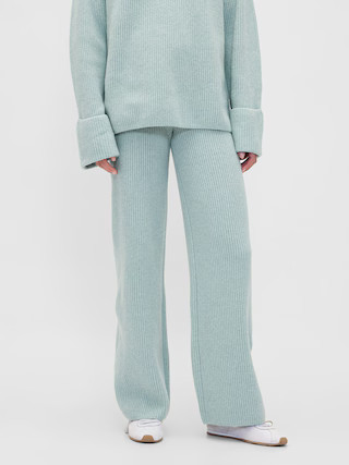 CashSoft Shaker-Stitch Sweater Pants | Gap (US)