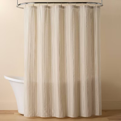 Vertical Striped Shower Curtain - Hearth & Hand™ with Magnolia | Target