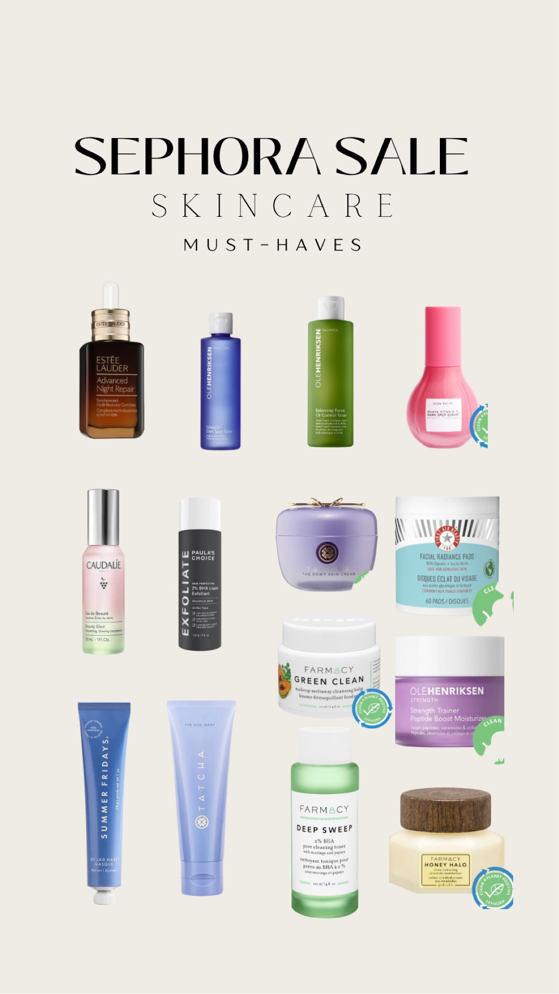 Sephora Sale Skincare Must-Haves 🫶🏽 #LTKBeauty #LTKSkincare #LTKSephora #LTKSephoraSale
