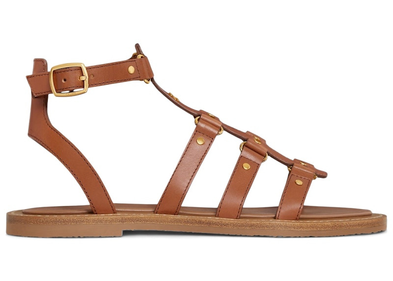 Celine Lympia Gladiator Sandal (Women's) Sneakers in Tan | StockX
