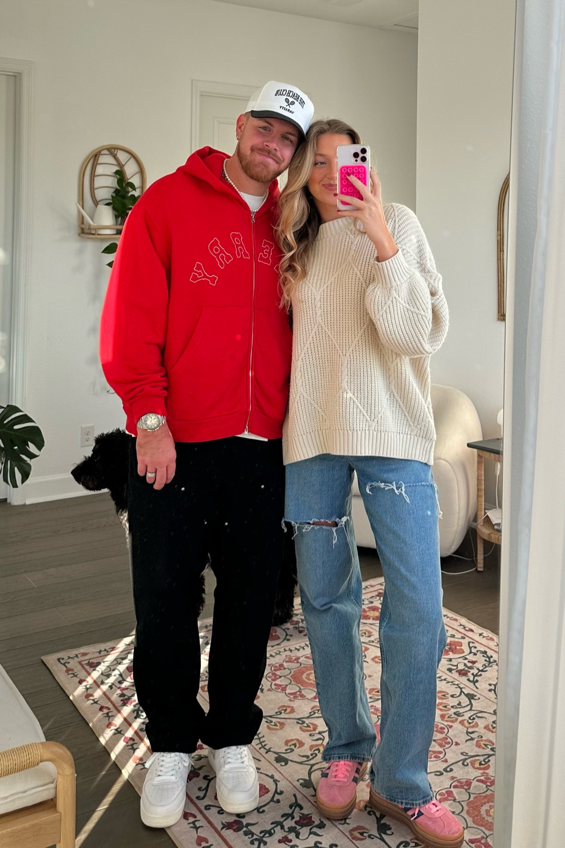 Church fit 🫶🏼 
Sweater: Large 
Code: GRETA
Jeans: 30 x-tall medium destroy

#LTKshoecrush #LTKmens #LTKbeauty