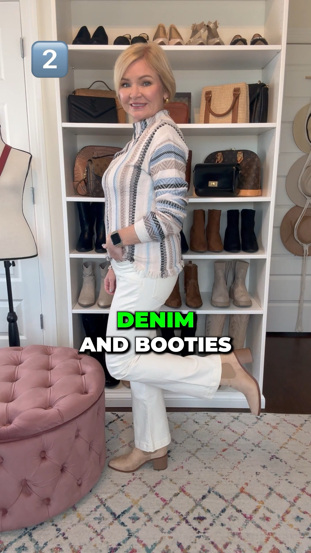 Wearing small sweater, 27 jeans, 27 cream colored jeans, 4P black pants 
Winter outfits
Jeans
Workwear
Business casual
Over 50
Petite 

#LTKover40 #LTKstyletip #LTKworkwear