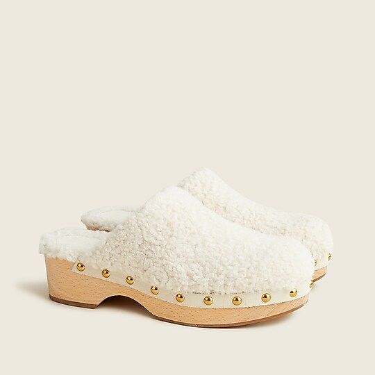 Sherpa clogs | J.Crew US