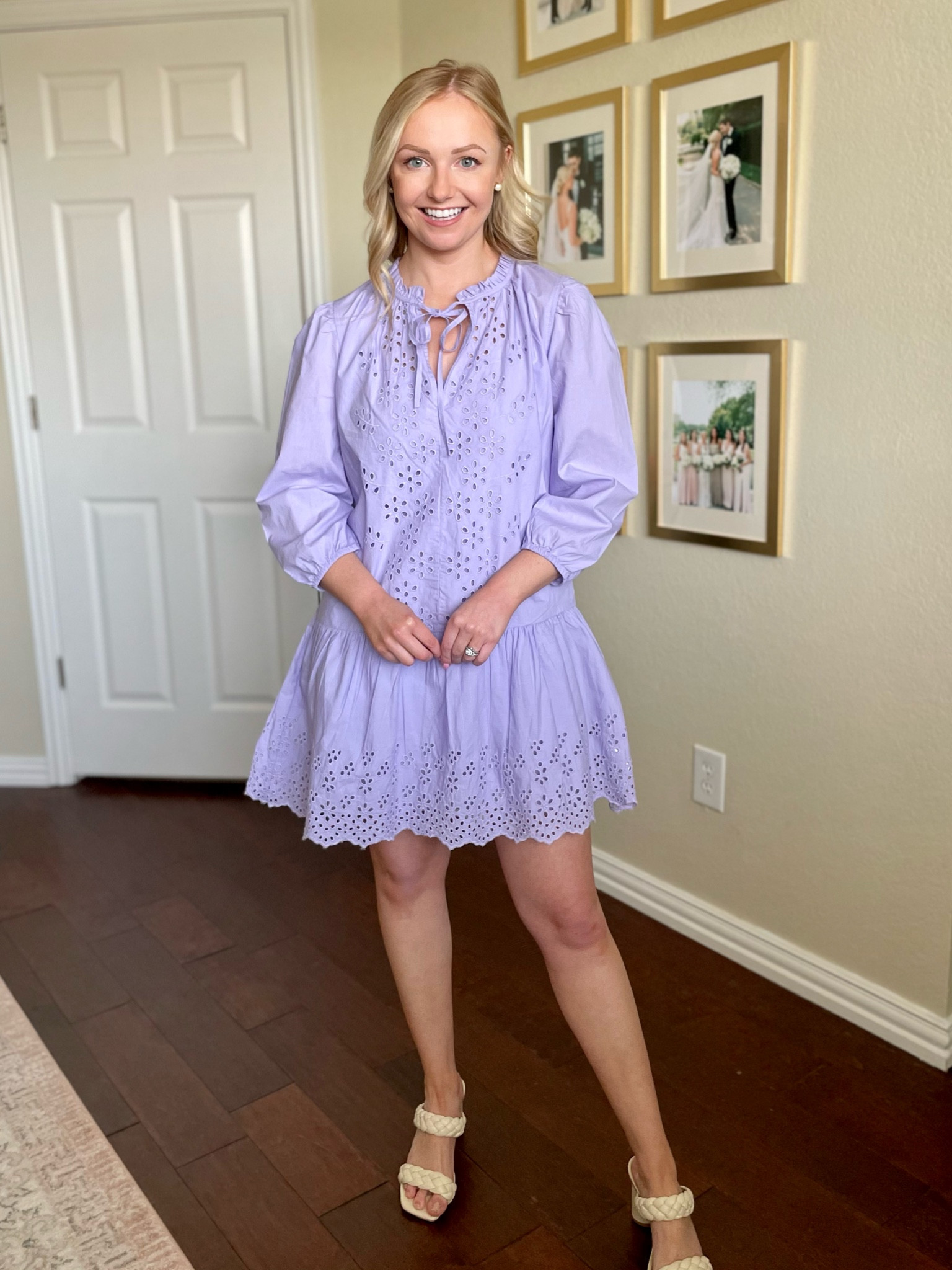 Wearing an XSP | eyelet dress, lavender dress, Easter dress, lace dress, spring dress, vacation dress 

#LTKFind #LTKstyletip #LTKSeasonal