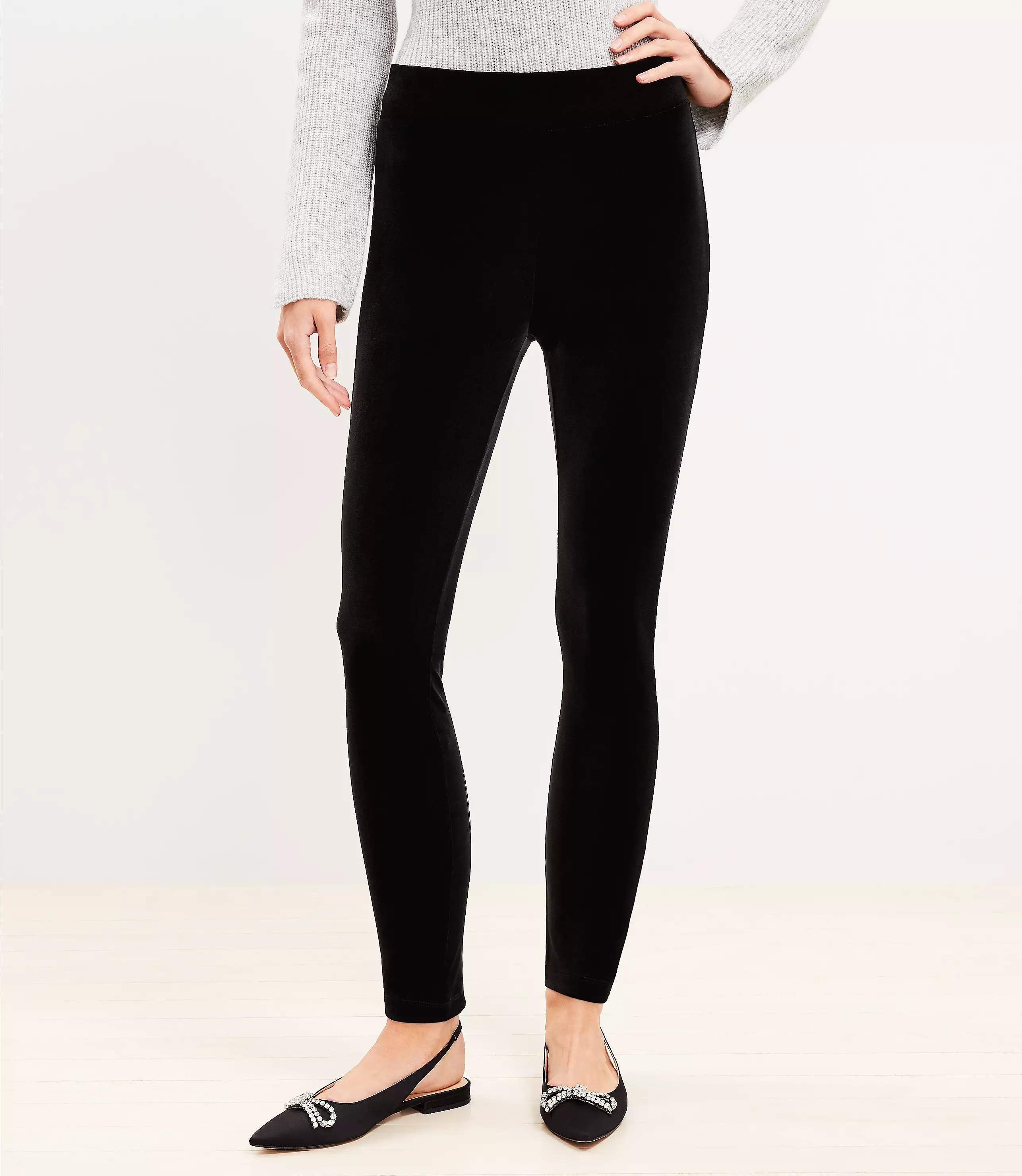 Tall Velvet Leggings | LOFT