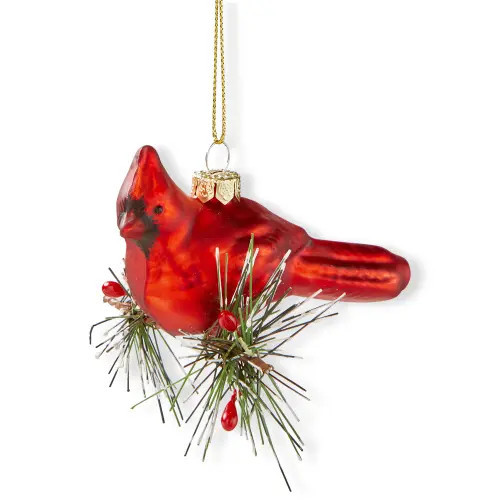 Vintage Red Cardinal Glass Ornament for Christmas Tree at Nordstrom | Nordstrom