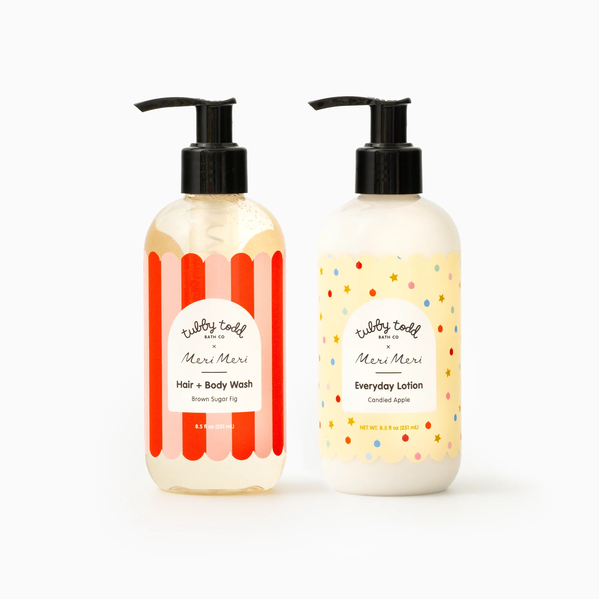 The Wash and Lotion Bundle - Winter / 8.5 oz | Tubby Todd Bath Co.