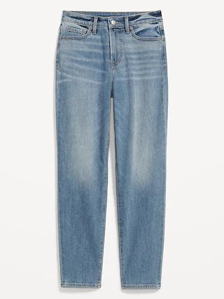 High-Waisted OG Straight Built-In Warm Ankle Jeans for Women | Old Navy (US)