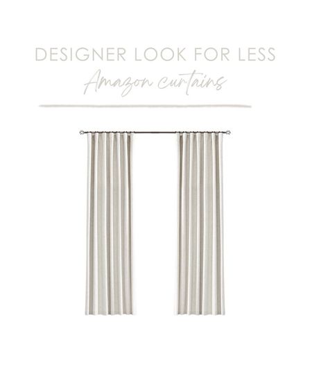 Just ordered these to try! They look like the two pages curtains from Amazon. Great price for designer look!

Curtains, window treatments, home decor, home design, affordable home decor, interior design, Amazon home

#LTKstyletip #LTKfindsunder50 #LTKhome