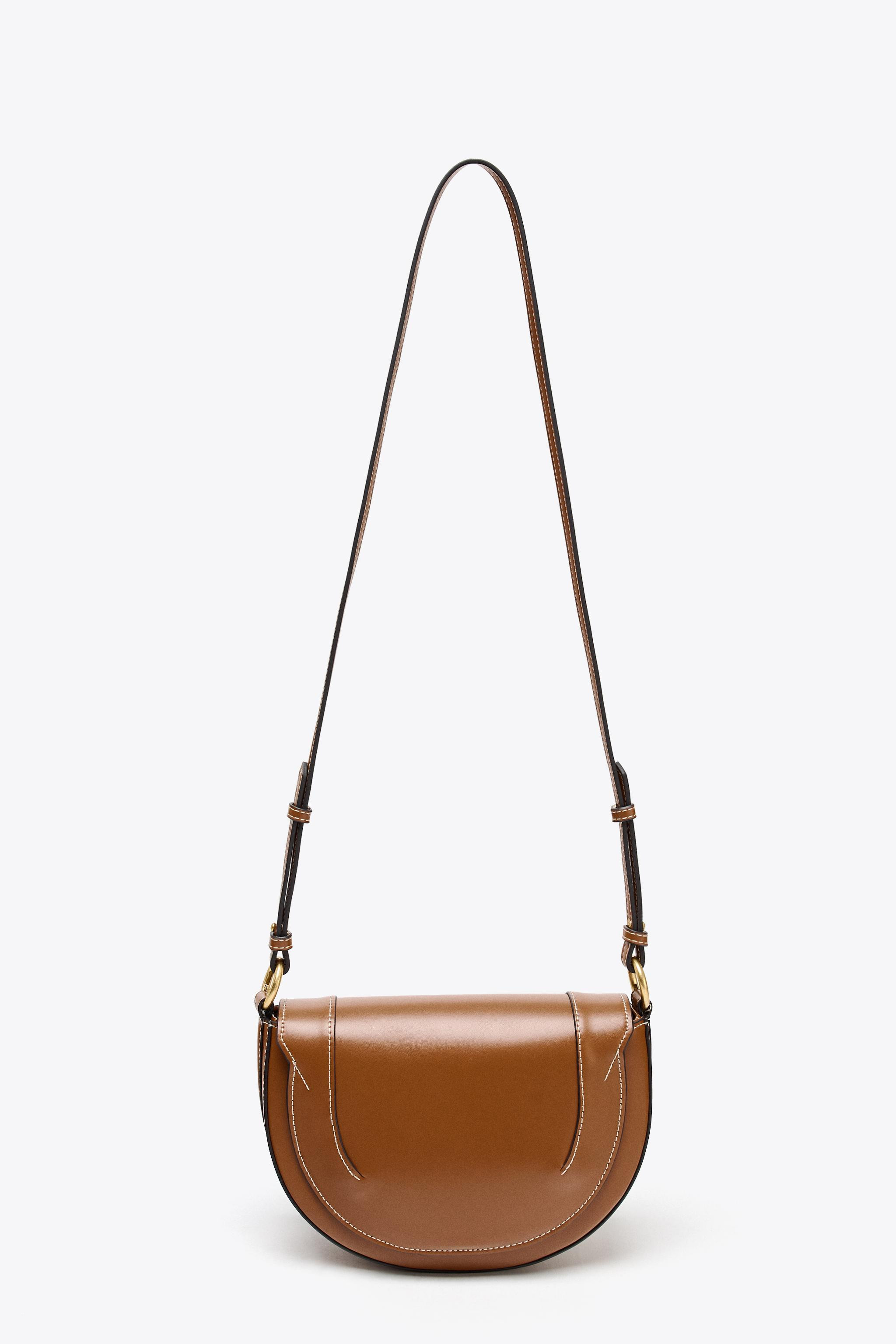 CANVAS STITCH CROSSBODY BAG | Zara US
