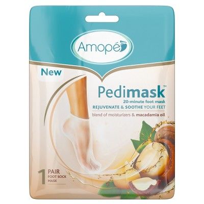 Amope Pedimask 20-Minute Foot Mask - Macadamia Oil | Target