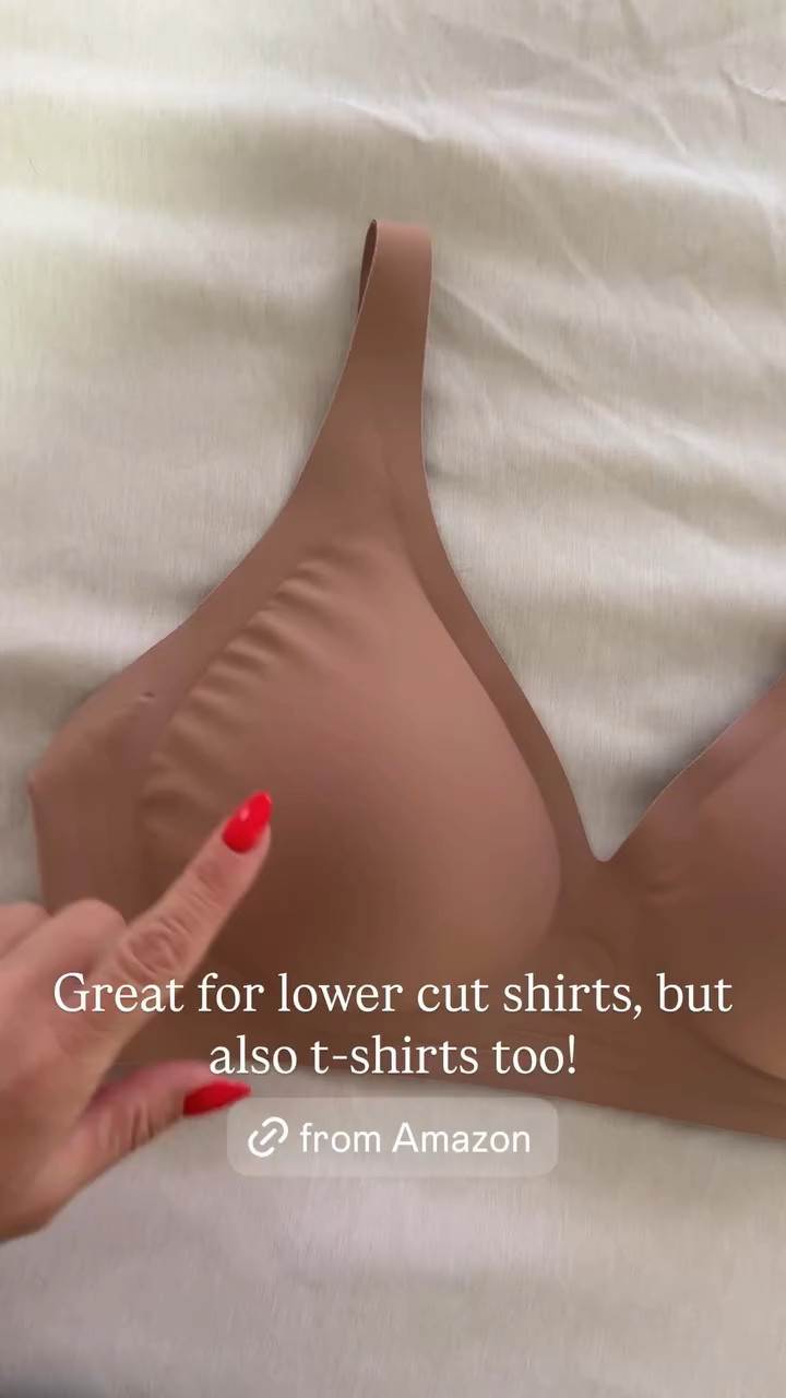 Great for lower cut shirts, but also t-shirts too!