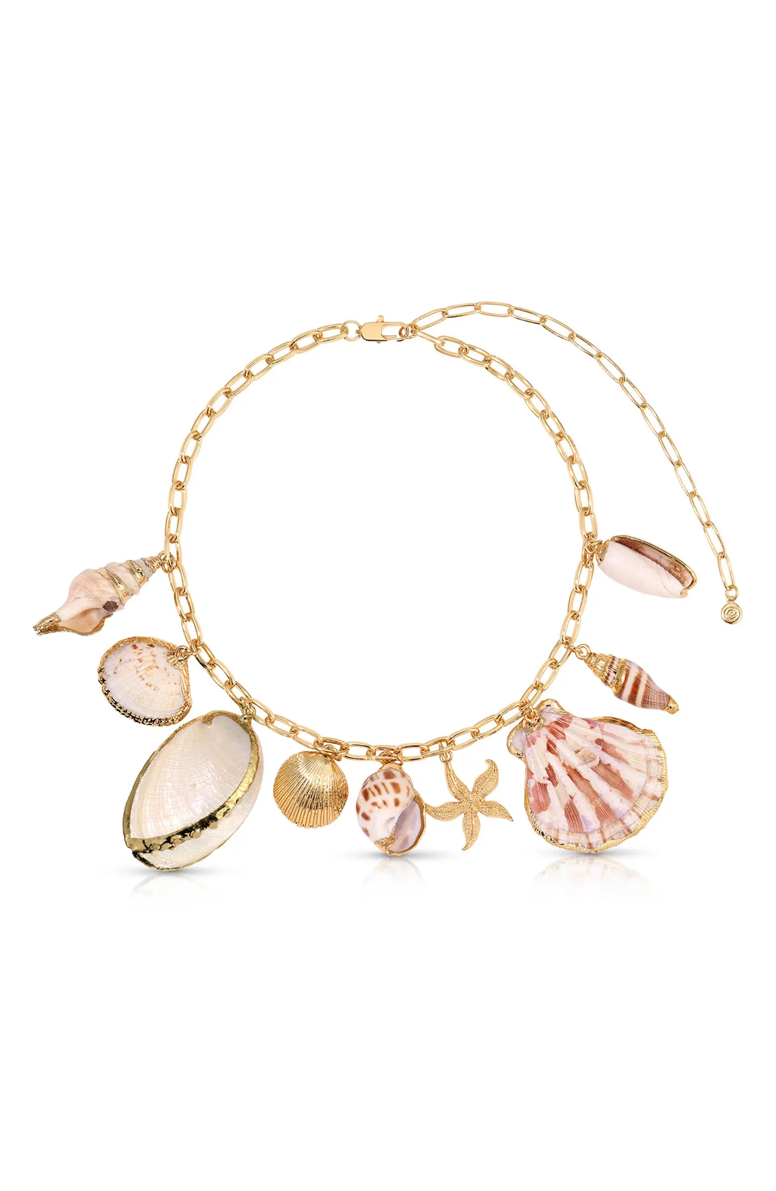 Ettika Private Island Shell Necklace | Nordstrom | Nordstrom
