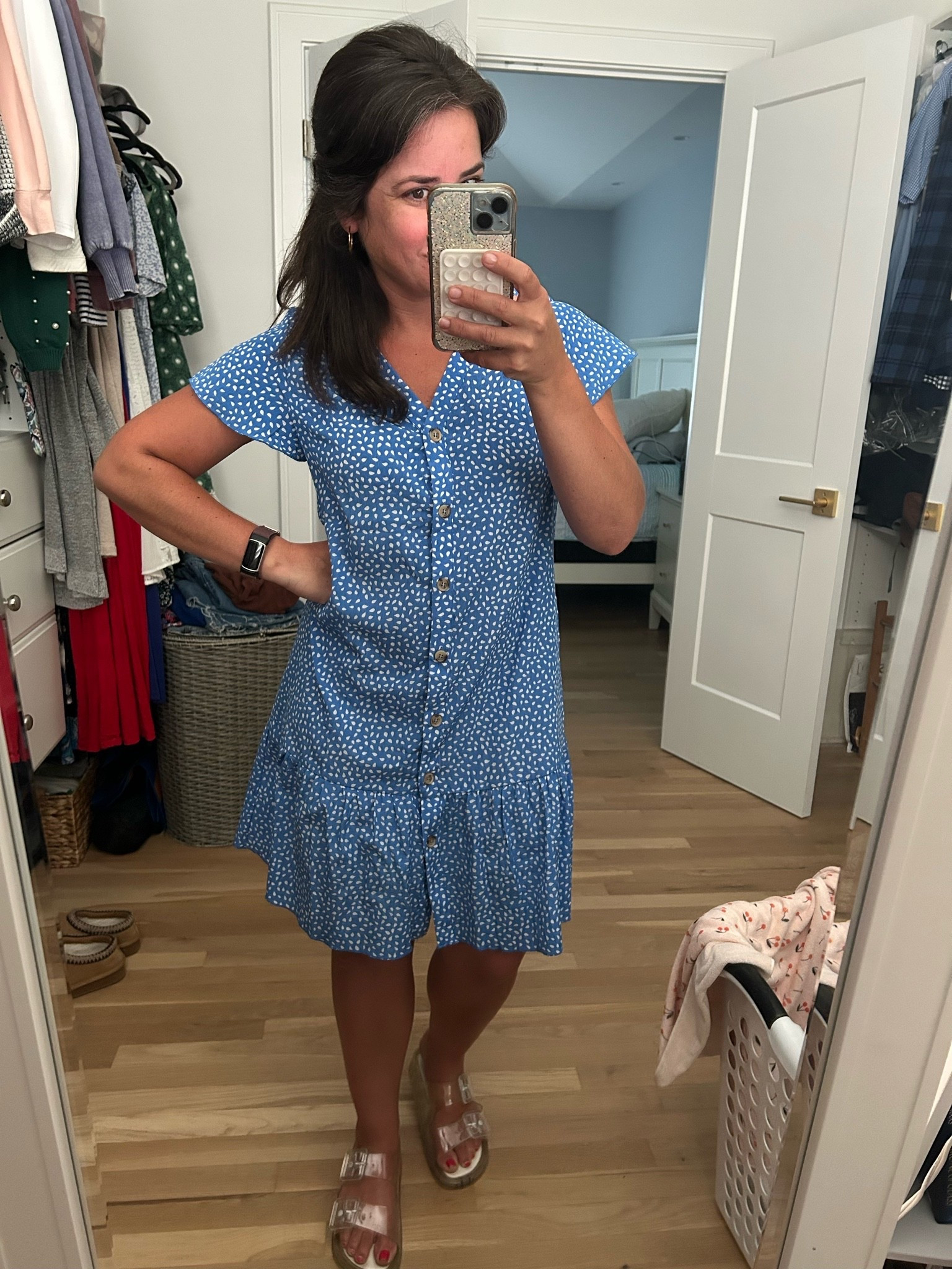 Petite friendly, lightweight and perfect for Spring, Summer and early Fall.
I am wearing a size small.

#LTKOver40 #LTKPetite #LTKootd
