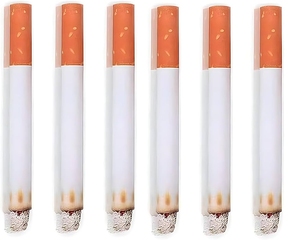 Fake Puff Cigarettes Costume Accessory - 3.25", 6 Count - Durable & Realistic - Ideal For Themed ... | Amazon (US)