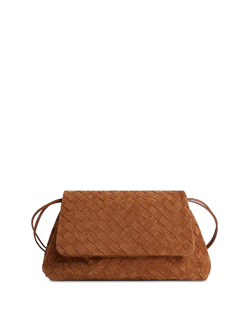 Bottega Veneta Giorno Intrecciato Suede Dustbag | Bloomingdale's (US)
