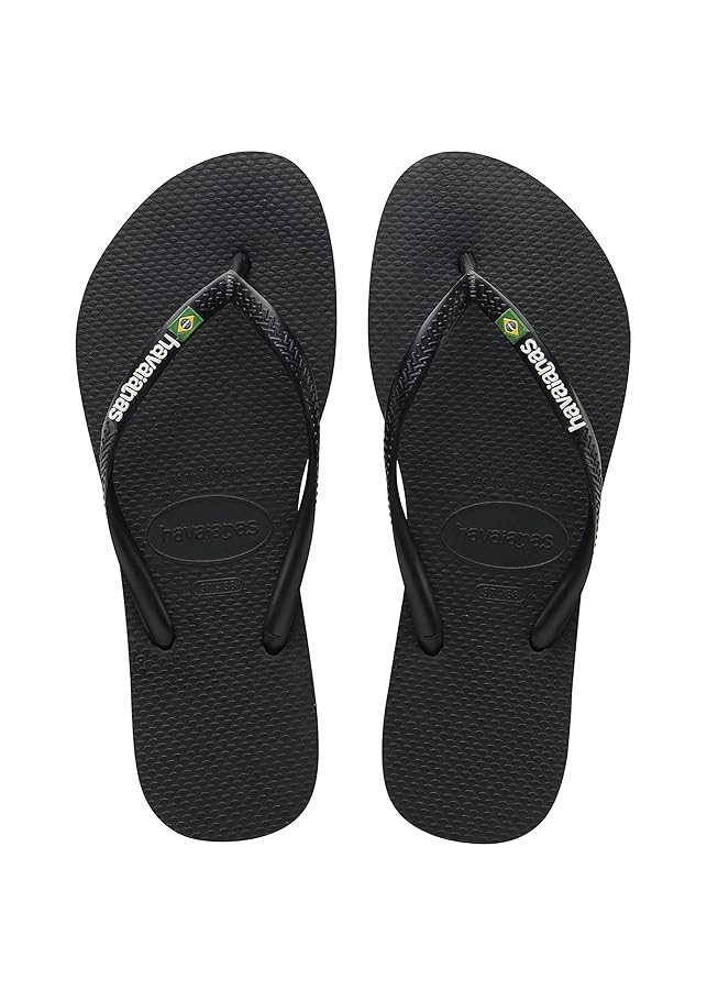 Havaianas - Slim Brasil Logo, Comfortable, Durable and Lightweight Flip-Flops, Tribute to Brazil,... | Amazon (UK)