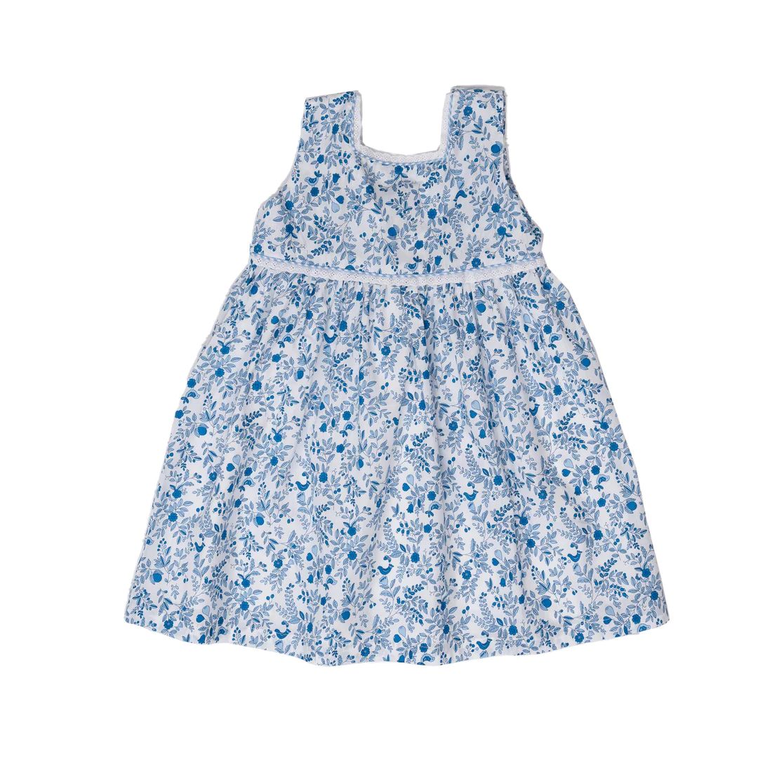 Darby Blue Floral Dress | The Oaks Apparel Company