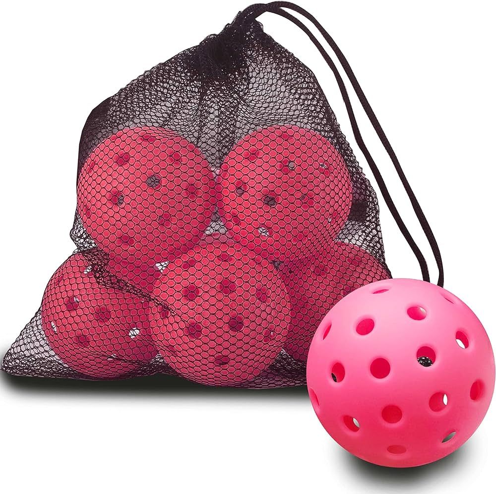 Vvinca Pickleballs 6 Pack | Choose Indoor or Outdoor | Pickleball-Balls Meet USAPA Requirement | ... | Amazon (US)